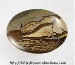Deschutes Picture Jasper Cabochon Deschutes Picture Jasper Cabochon