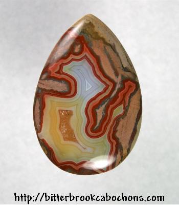 Dryhead Agate Cabochon