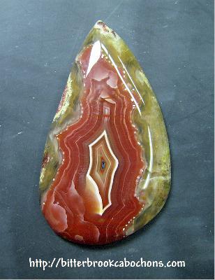 Dryhead Agate Cabochon