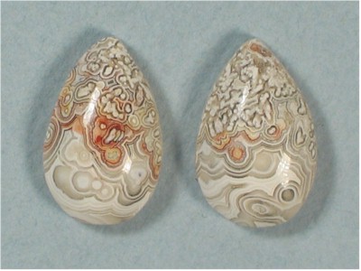 Lace Agate Pair