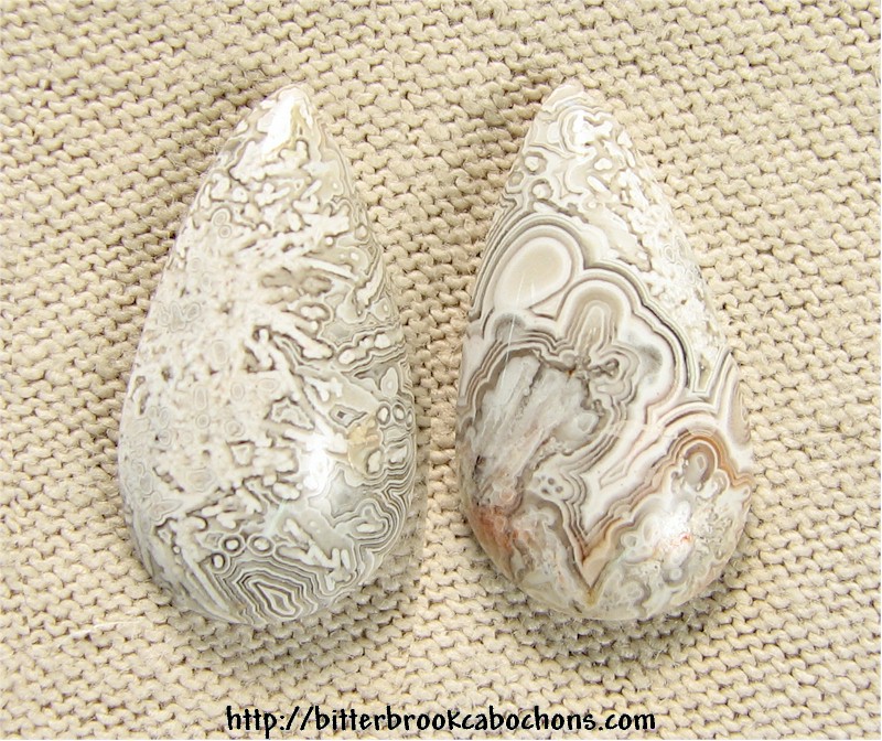 Lace Agate Cabochons
