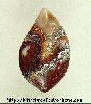 Laguna Lace Agate Cabochon Laguna Lace Agate Cabochon