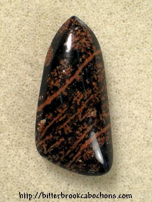 Mahogany Obsidian Cabochon
