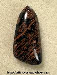 Mahogany Obsidian Cabochon Mahogany Obsidian Cabochon