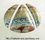 Ocean Jasper Cabochon Trio Ocean Jasper Cabochon Trio