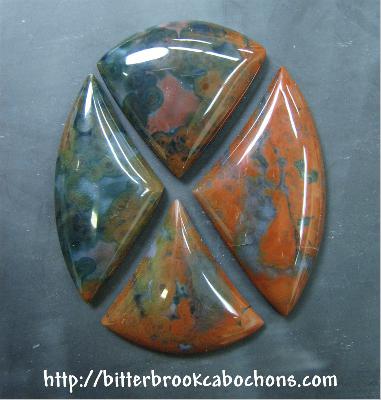 Ocean Jasper Cabochons