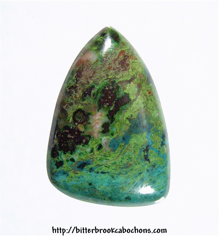 Parrot Wing Jasper Cabochon