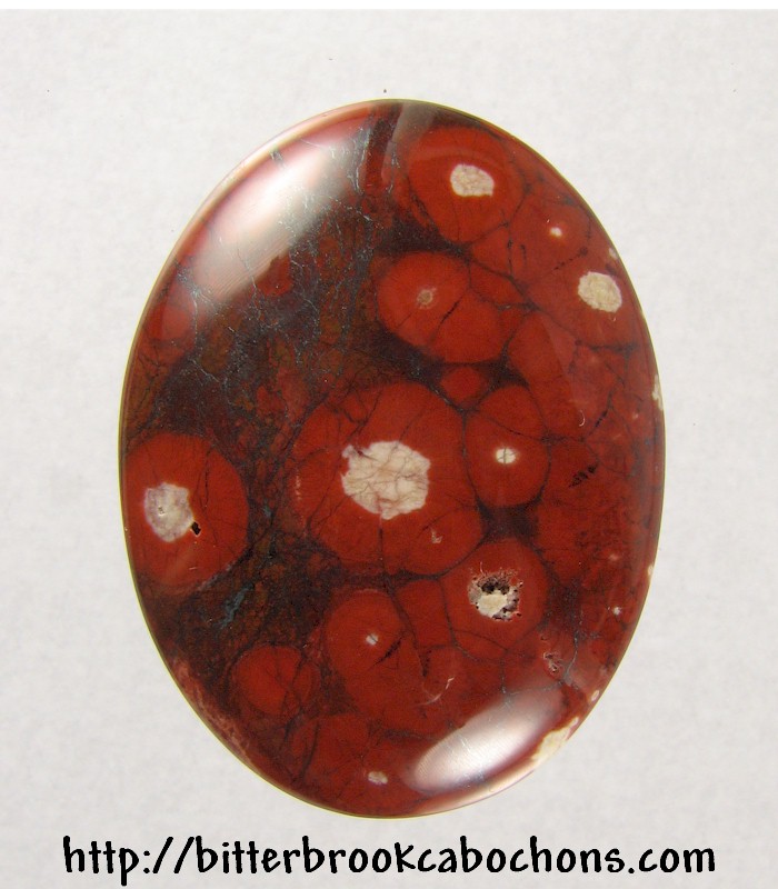 Poppy Jasper Cabochon