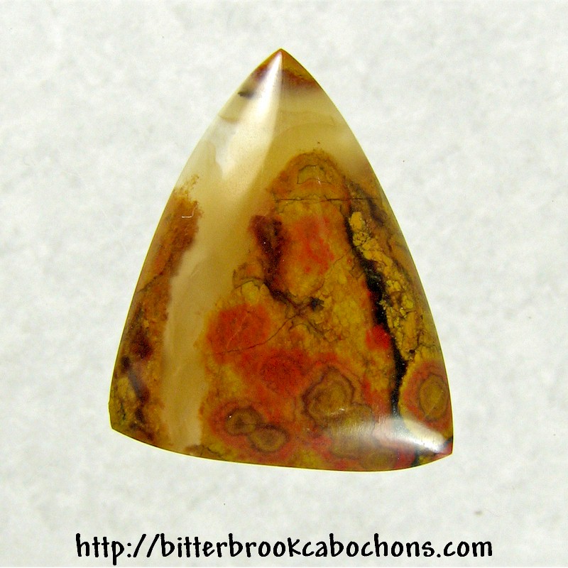 Poppy Jasper Cabochon