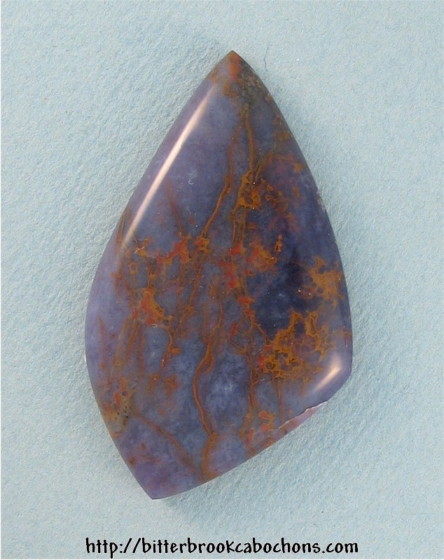 Purple Jasper (with Pyrite?)