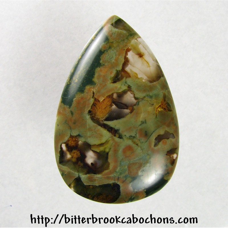 Rainforest Jasper Cabochon