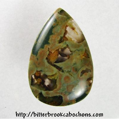 Rainforest Jasper Cabochon