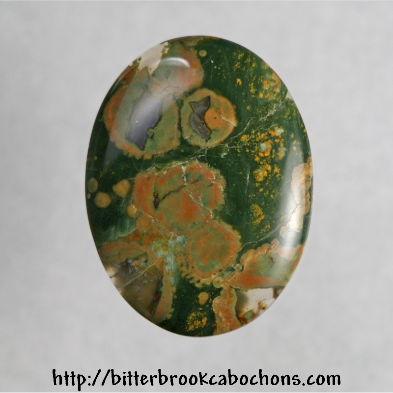 Rainforest Jasper Cabochon