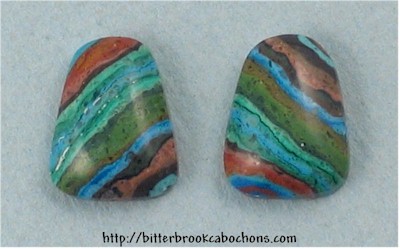 Rainbow Cal Silica Pair