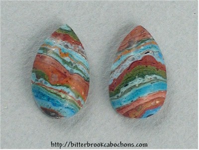 Rainbow Cal Silica Pair