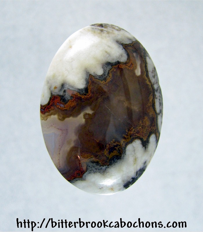 Seam Agate Cabochon