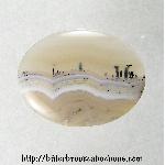 Silver Lace Agate Cabochon Silver Lace Agate Cabochon